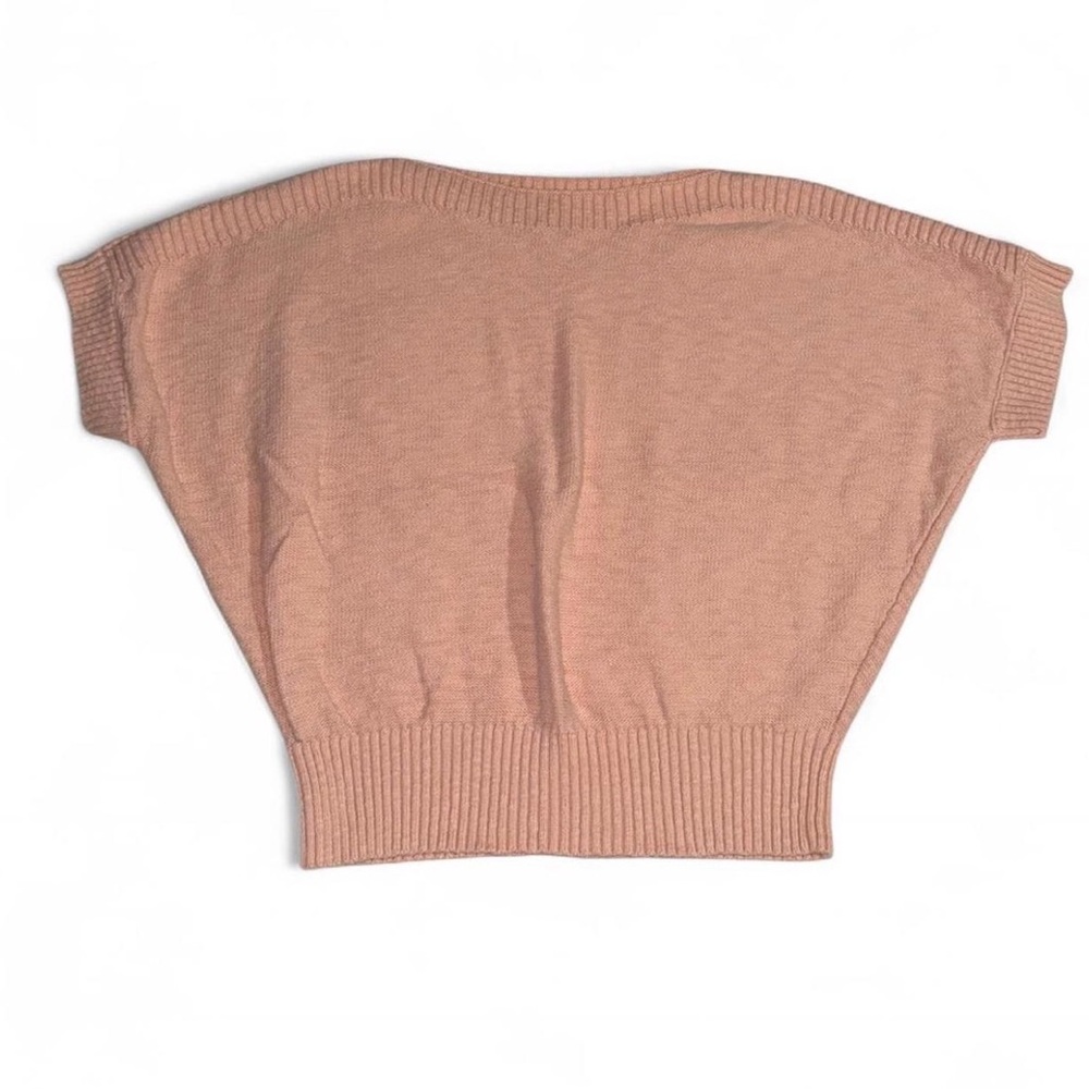 LOFT Dusty Rose Short Dolman Sleeve Sweater